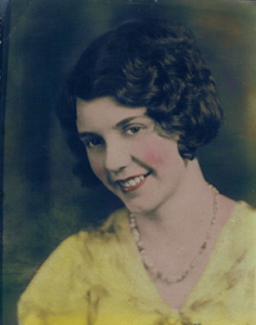 My Grandmother, Margaret Zimmerman Shelton, about age 18